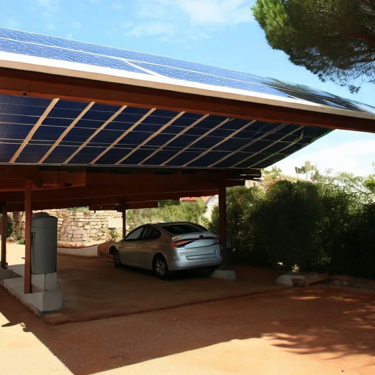 Carport fotovoltaic