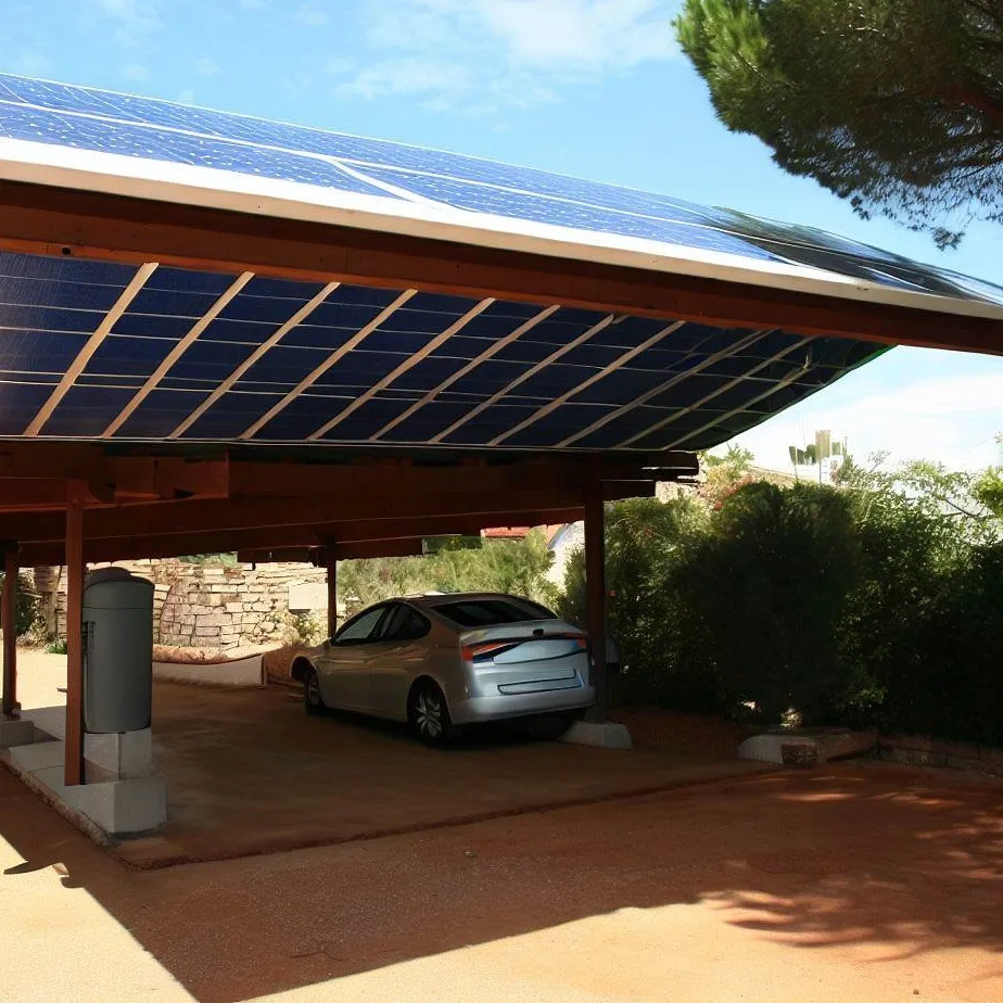 Carport fotovoltaic